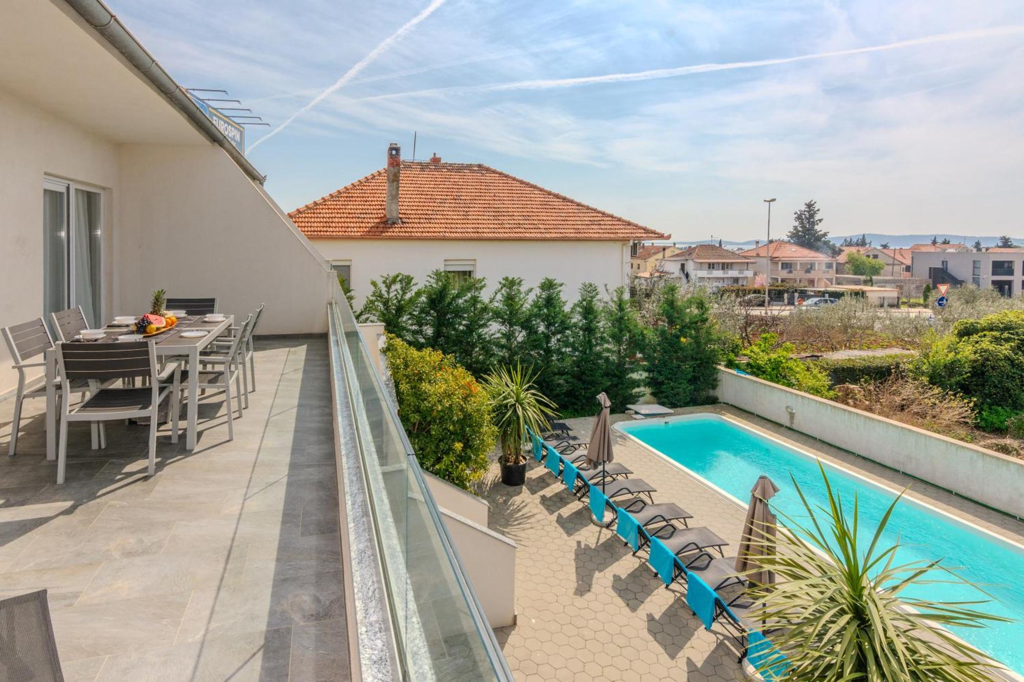 Royal Choice With Pool Apartament Zadar
